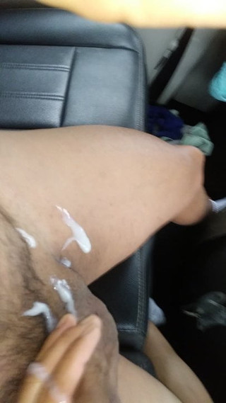 Handjob cumshot cfnm Guatemalan minivan