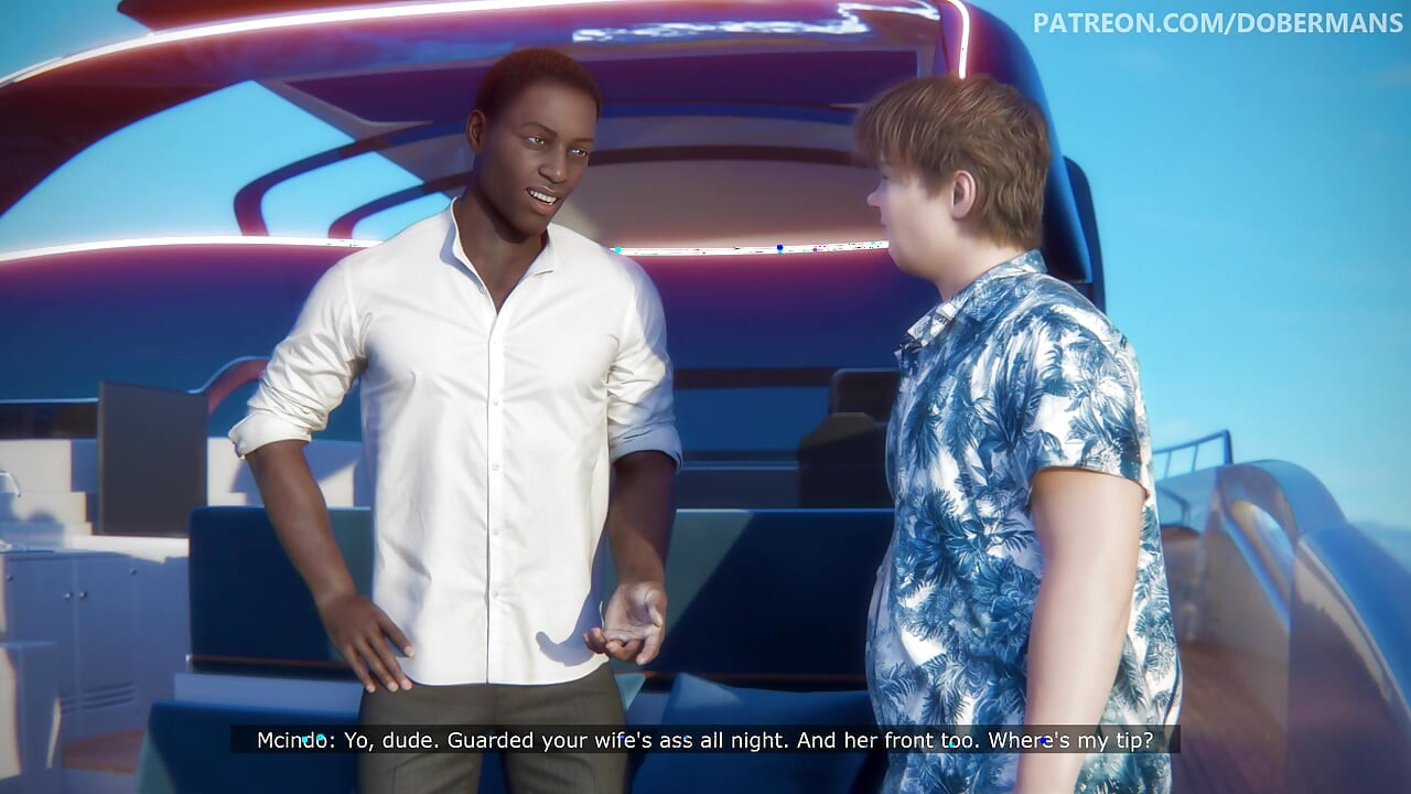 ミア エピソード12:カッコールドが二人の黒人男性が妻のアナルと膣を犯すのを見ている(不貞な妻) ドーベルマンスタジオ