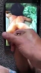 My wife's butthole used as a jerk toy