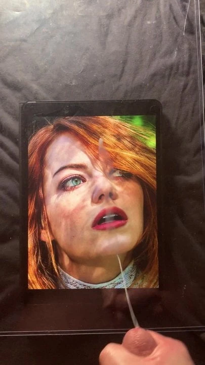 Emma Stone Cum Tribute 2