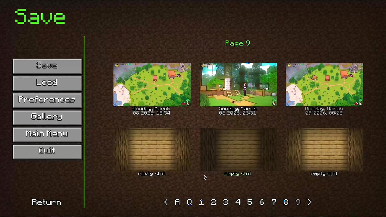 Alex Sucks Steve Through a Gloryhole! Sloppy Blowjob HornyCraft Minecraft Parody