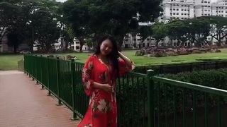 My chinese slut advertise herself 5