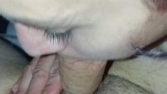 Saggy Tits Milfy Car BJ Makes 66yr old Cum in 2 Minutes!
