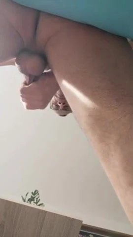 masturbating