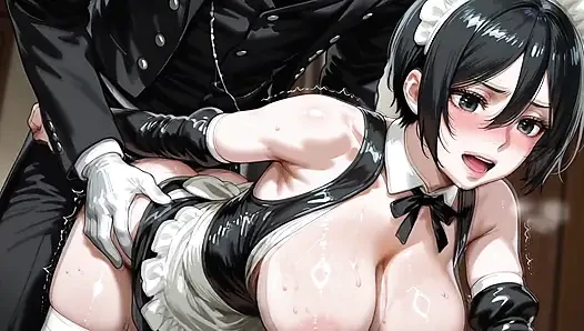 Sebastian (BB) x Mikasa (AOT)