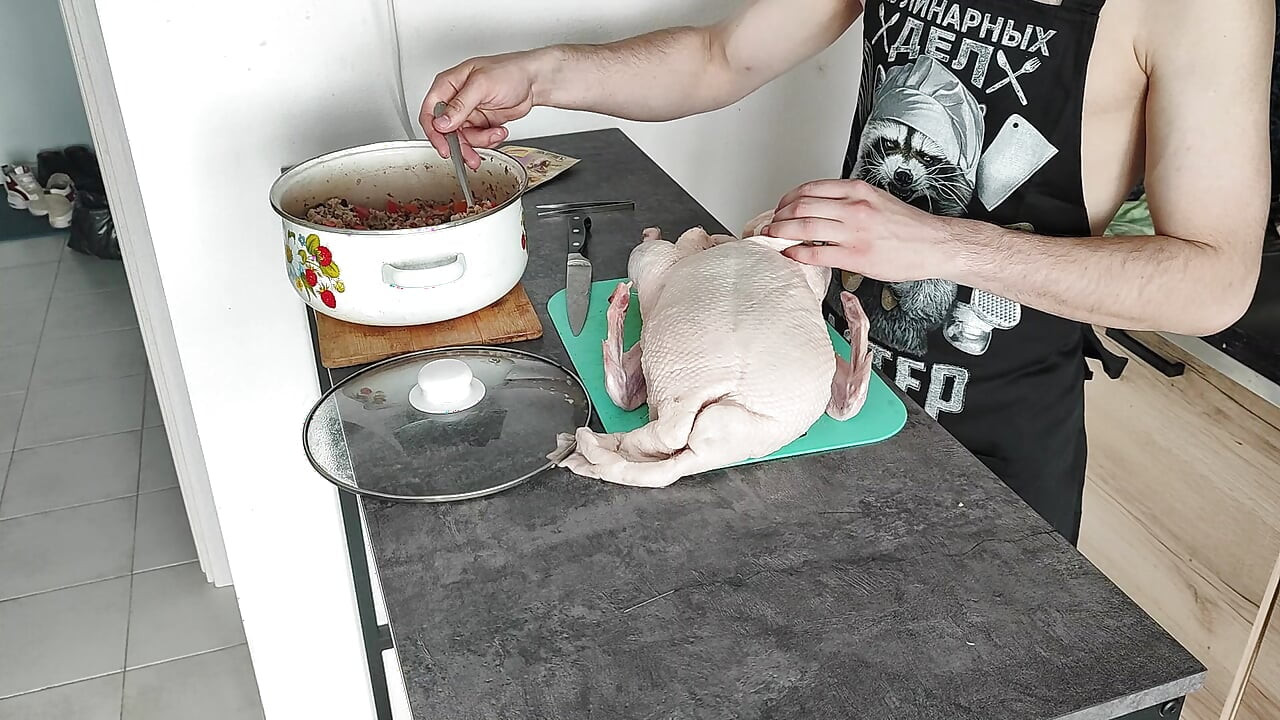 Stuffed duck