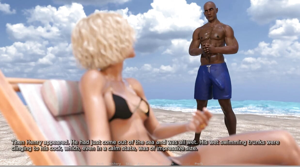 Hotwife saya - permainan - main peranan - bercuti - isteri mengambil besar di pantai