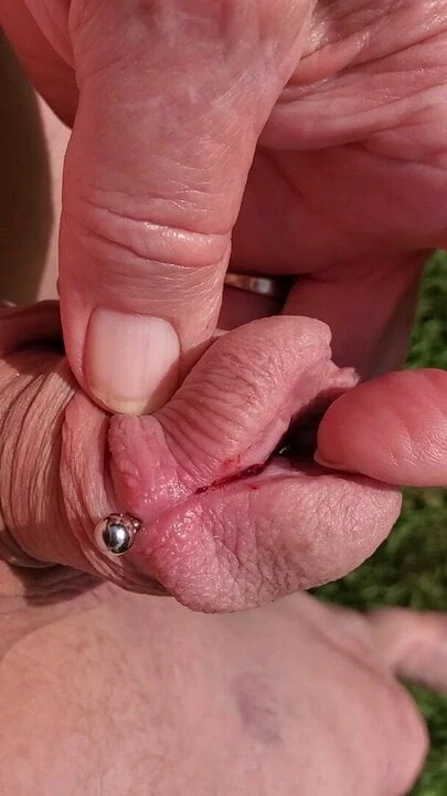 Cleaning My New Piercing