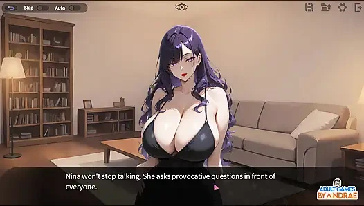 ep2: nina si wanita dominan yang lagi sange berat - teman sekamarku yang lagi sange berat