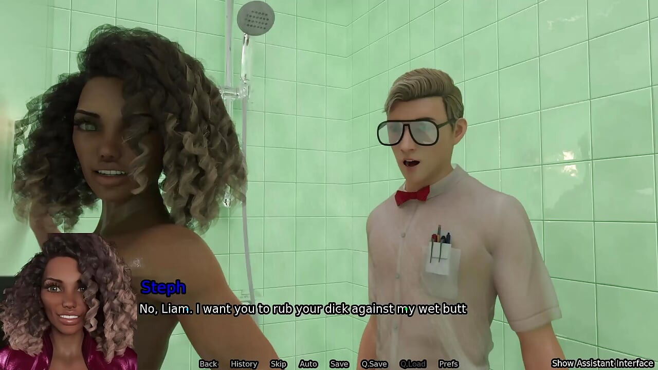 Sexbot Steph Route #3 - Animated Sex Game