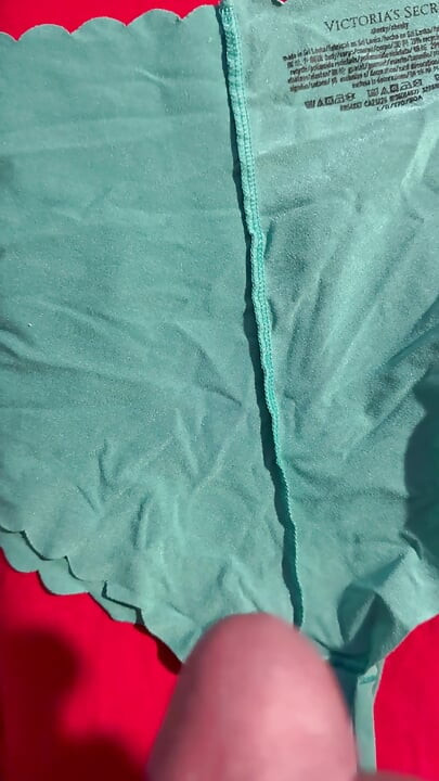 Cum on wife’s panties 43