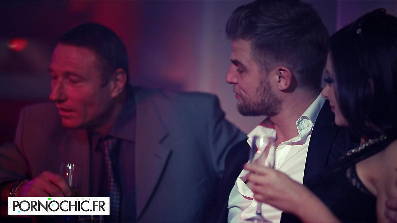 Nightclub sex orgy