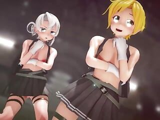 Mmd R-18 Anime Girls Sexy taneční klip 249