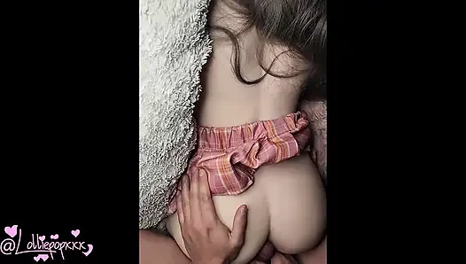 20 year old girl fucked face down by an older man