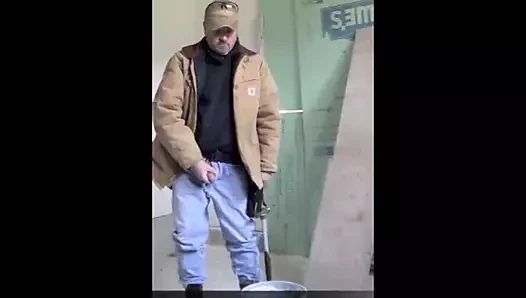 Şantiyede mastürbasyon