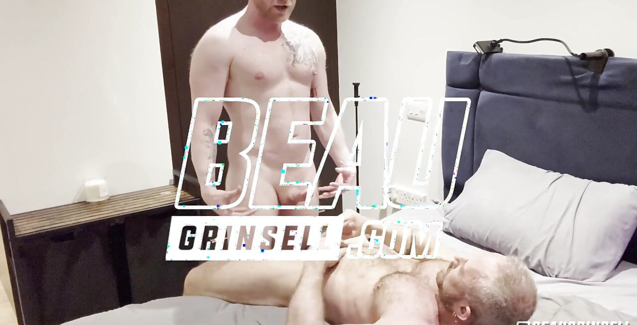 Muscled Gym Guy Beau Grinsell Gets Loaded 4 Times by a Guy He Picked up at the Gym