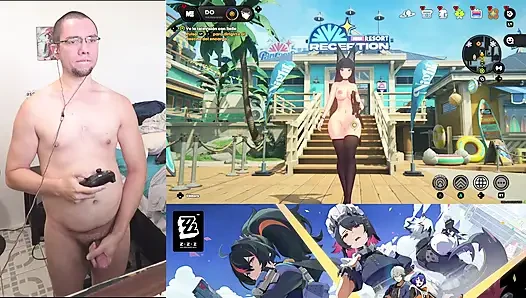 Miyabi-chan makes my cock super horny and I... (Zenless Zone Zero Gameplay3)