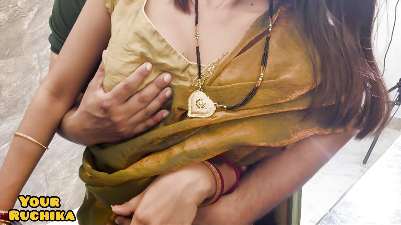 Ruchika เมียแต่งงานใหม่โดนเย็ดในห้องครัว
