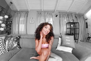 PassthroughVR Barbie Rous Is About to Demonstrate And Perform Moves Most Guys Can Only Fantasize About