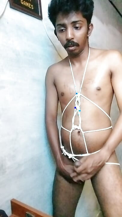 Headmaster Shithin Fag Cum and Eating While Watching Video