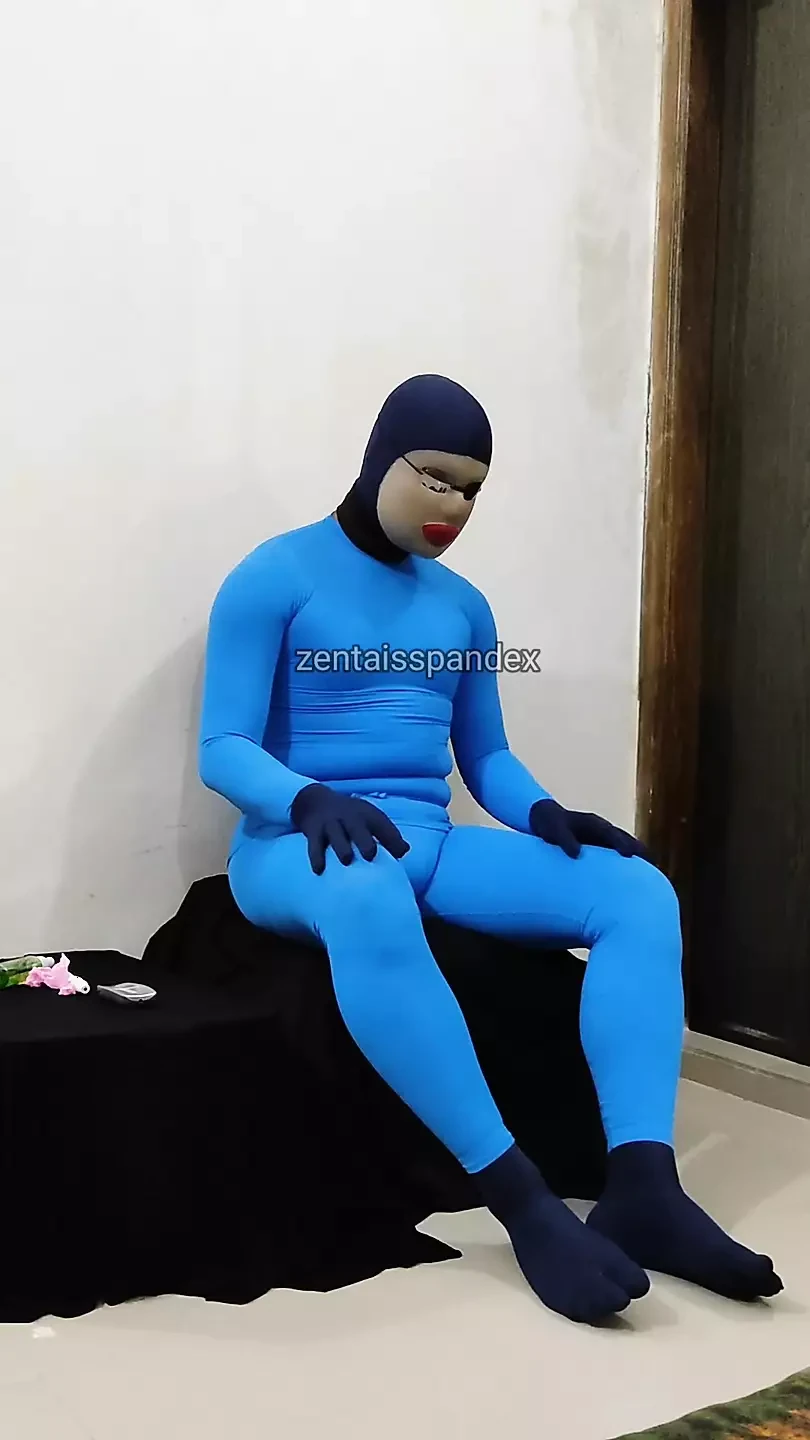 Zentai injection medical fetish