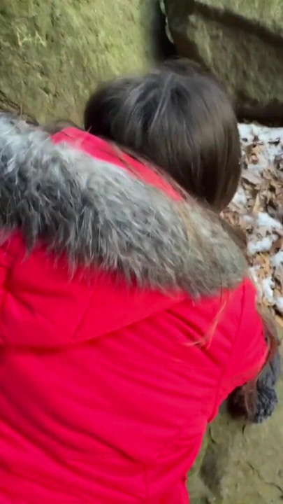 Shy  white pussy pounded In the wilderness | Clip 1