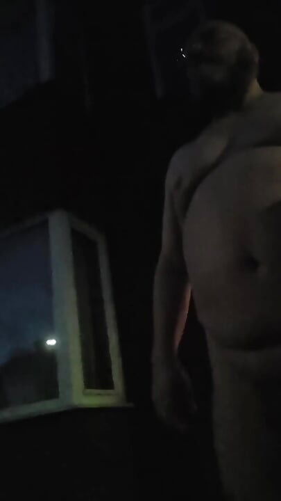 Nude Walk Around the Neighborhood