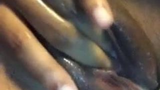 Black pussy wet