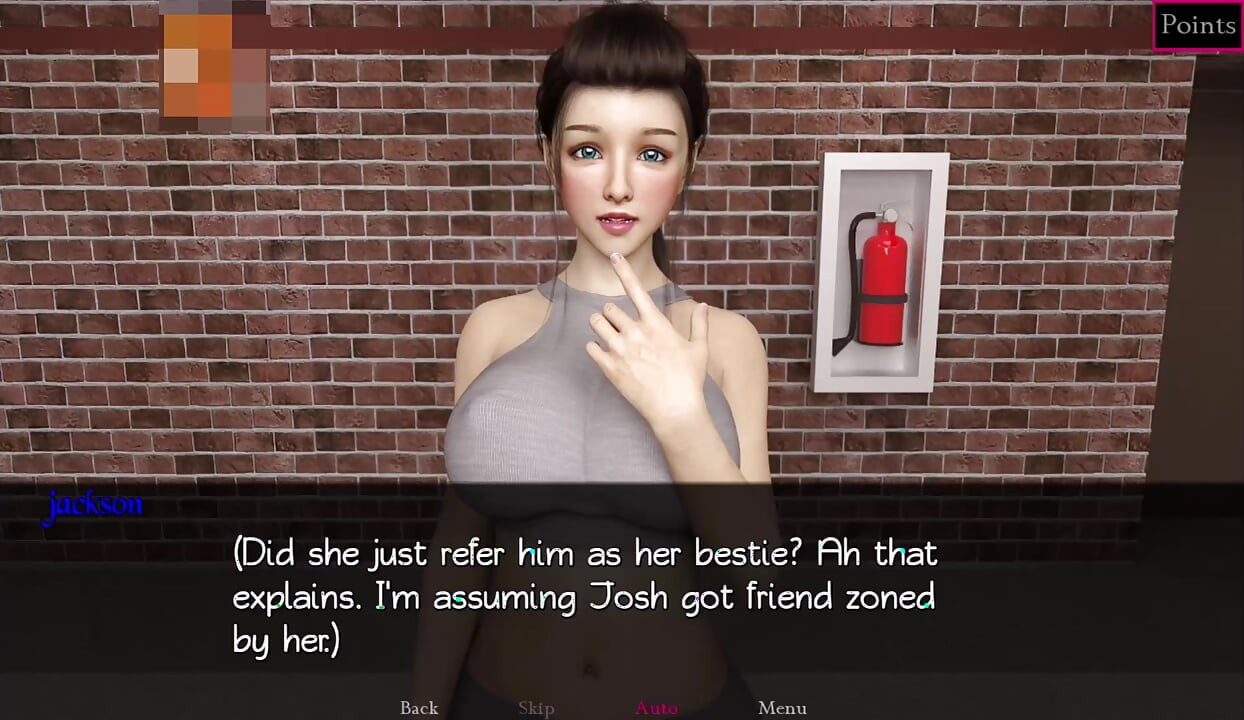 Nerd to alpha #2 - The girl showed her pussy in class