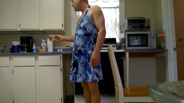 nakedguy1965 is a cross dressing wierdo