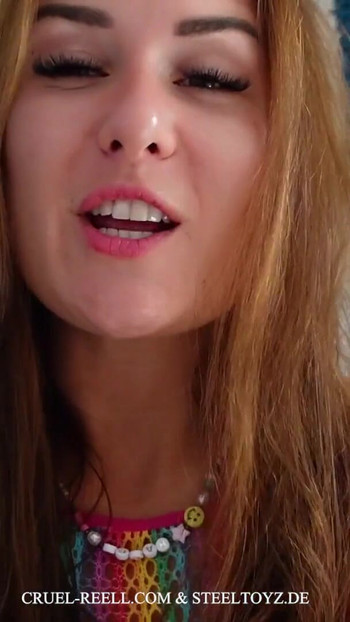 Unforgettable moment from "Intense Stimulation with Steeltoyz Screw Head Nipple Suckers - Cruel Reell's Secret Tip"