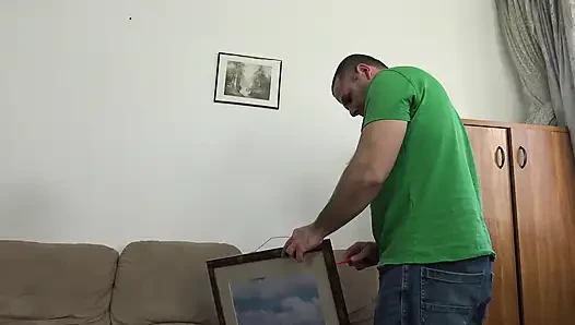 Беременная милфа нуждается в его жестком члене!