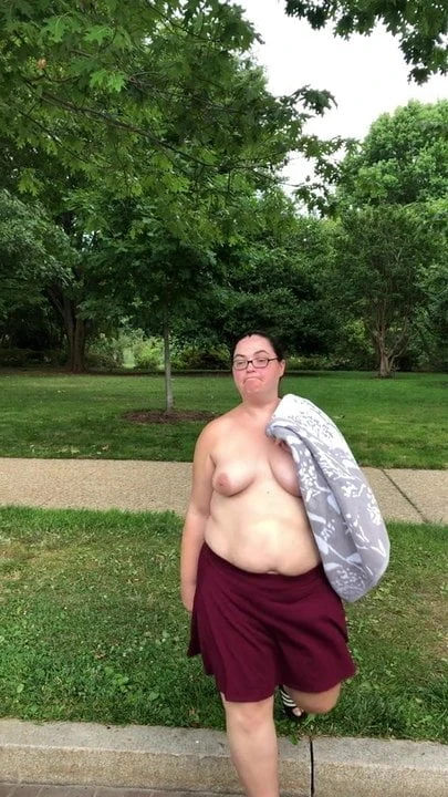 Topless walk Washington DC