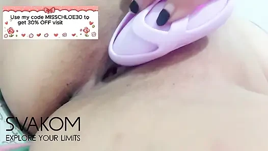 Trying Out My New Toy Emma Neo 2 From Svakom!! This Small but Feels Fucking Great!