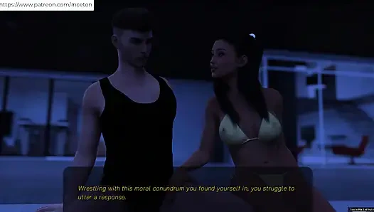 Лето с Mia - дрочку у бассейна