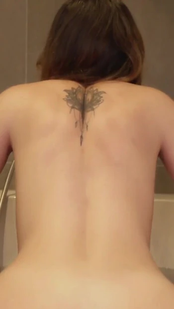 Must-see moment from "she sucks and rides me in the tub and swallows every drop"