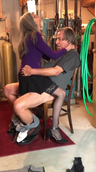 Captivating moment from "Mature Sexy MILF Cheating at the Christmas Party"