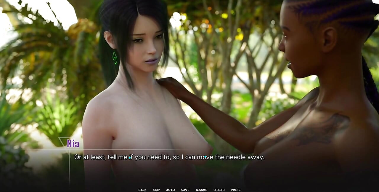 Taboo University - Big Titty Emo College Girl Gets Conforted by Busty Black Girl with Tattoos