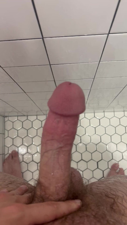 Showering solo