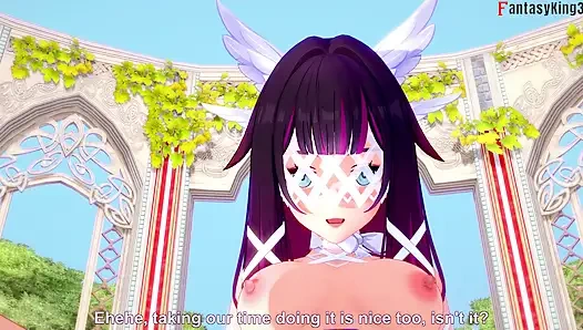 Columbina blowjob - Genshin Impact