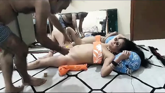 Indian girl massage with her old boy friend, hot pussy,boobs,nippal