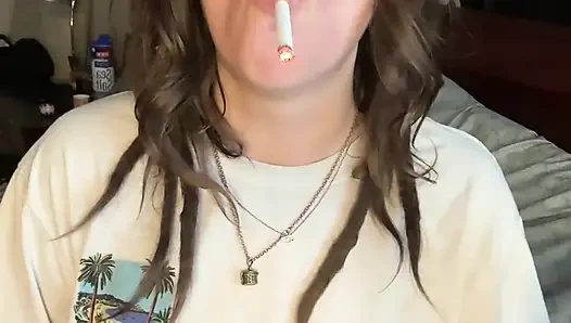 Virtual Smoking Sex, Riding POV and Drooling with Chery Trees