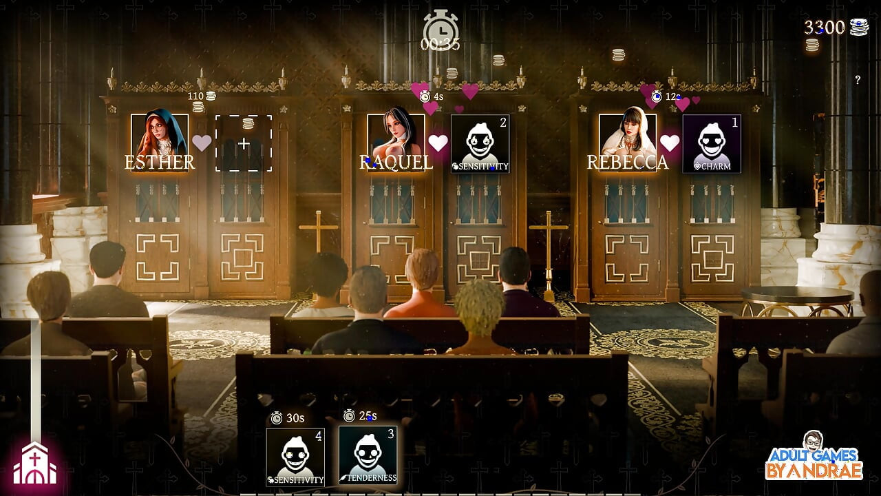 Sisters in Sin gameplay - parte 3 - las primeras grietas en la compostura de Rebecca