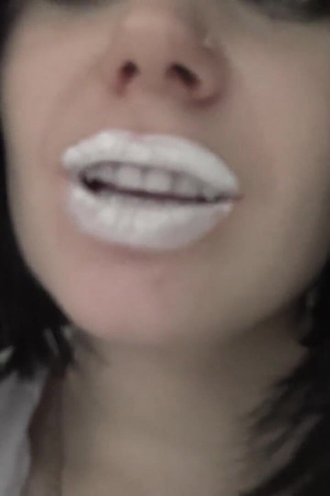 My magic white lips