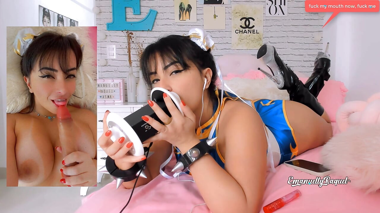 ПОРНО ASMR, ИНТЕНСИВНЫЙ ЧУН LI, КОСПЛЕЙ EMANUELLY RAQUEL, ЛИЗАНИЕ УХА AHEGAO, МИНЕТ И ТРАХ СИСЕК