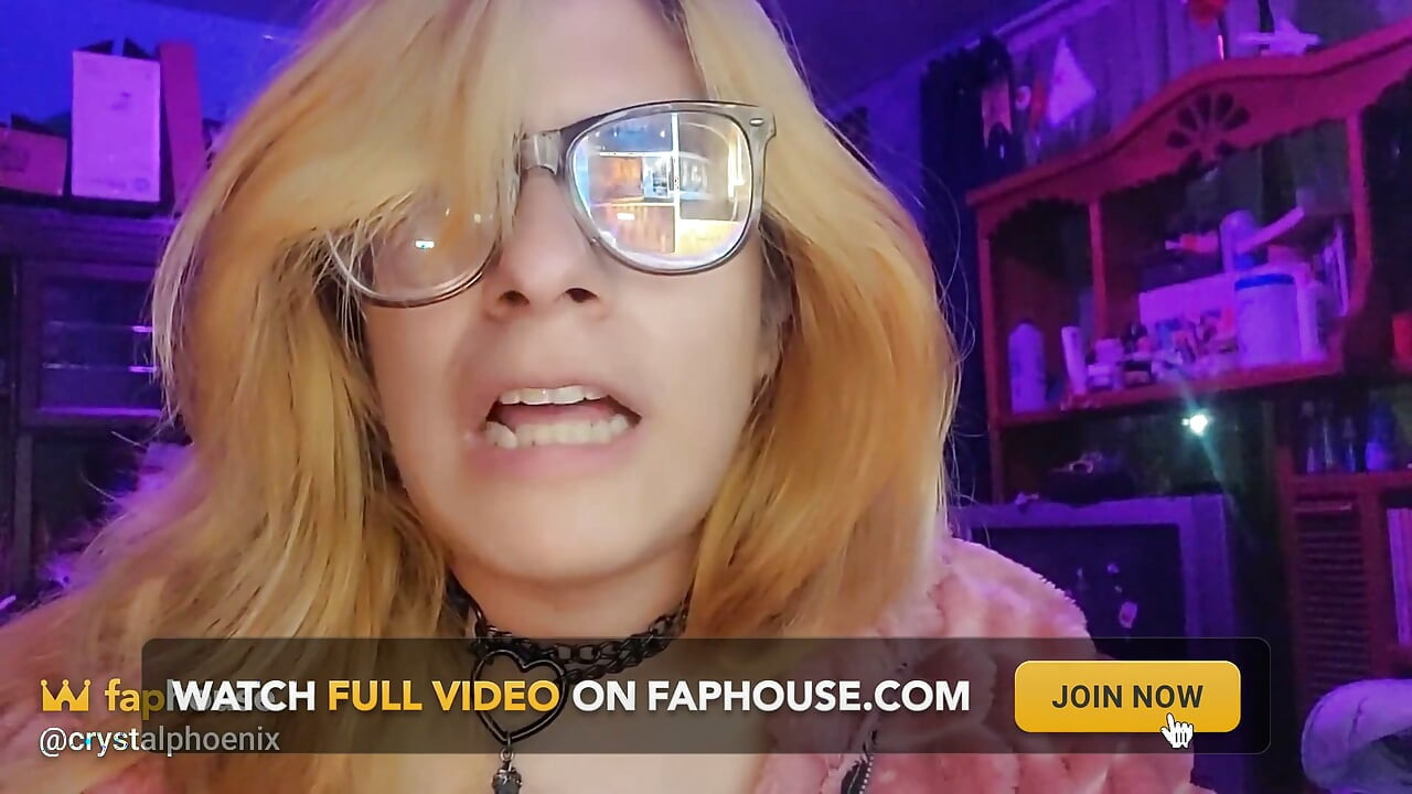 Sissy Wears a Sex Necklace at the Asmr Church