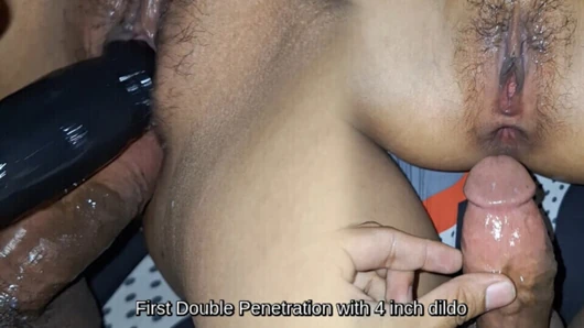 Teen Asian experience a Double Penetration! First time anal sex and double penetrating