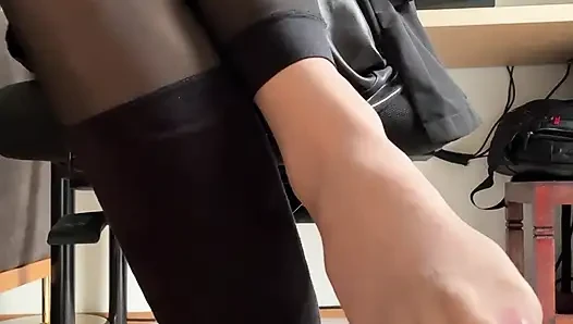 Sekreter işten sonra kendini şımartıyor - bölüm 1