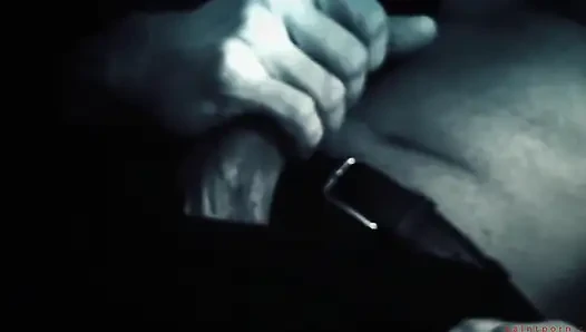Jordan sparx lagi asik ngentot kontol sambil pakai stoking nilon tipis
