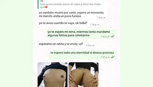 Aldatan kadınla mutlu sonla ateşli sohbet